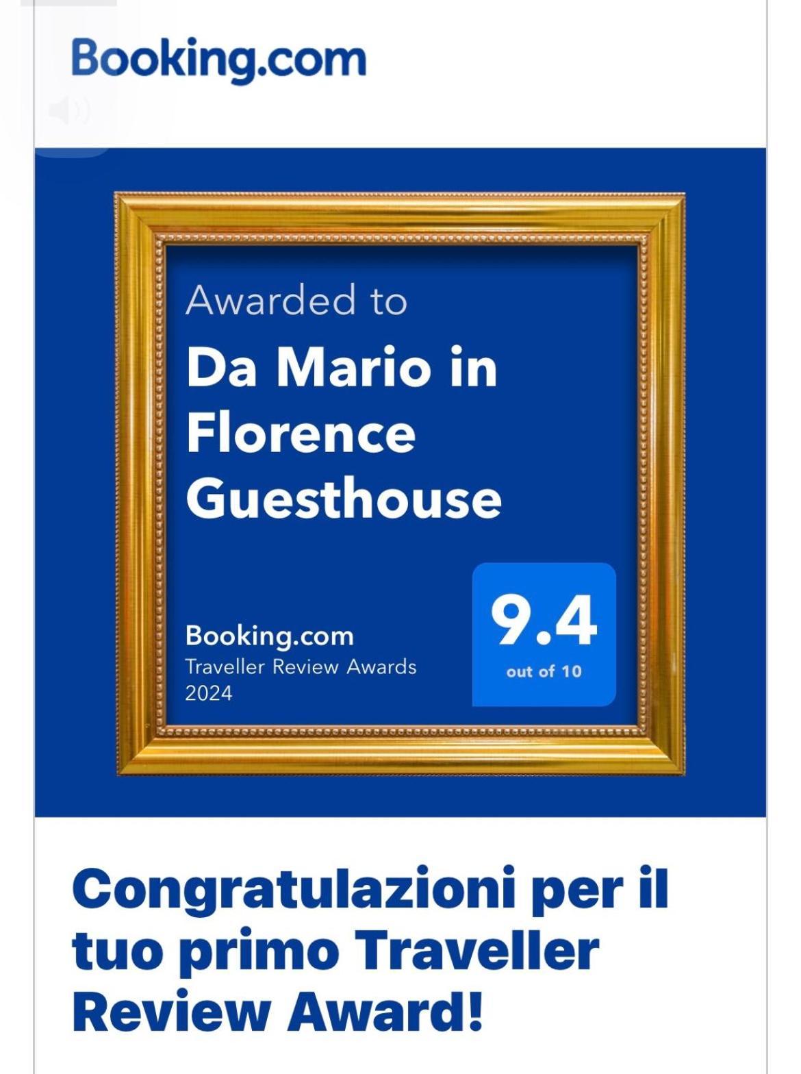 Da Mario In Florence Guesthouse Dış mekan fotoğraf